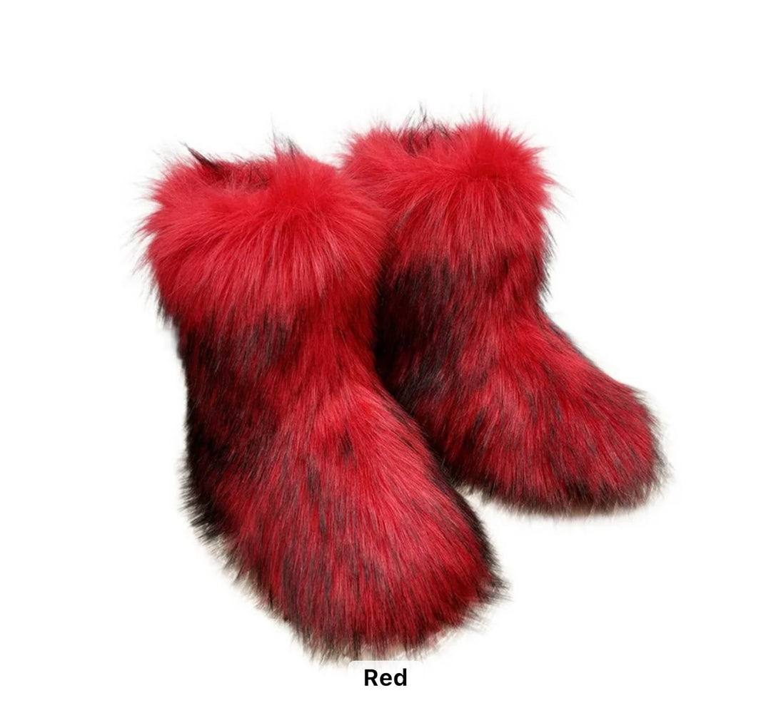 Mid Fur boots